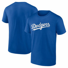 MLB Los Angeles Dodgers Logo Athletic Wordmark T-Shirt