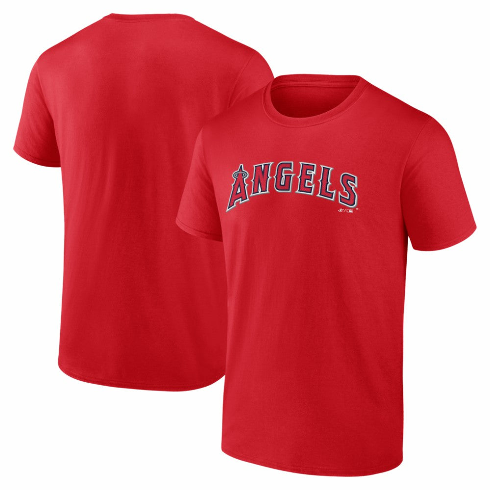MLB Los Angeles Angels Logo Athletic Wordmark T-Shirt