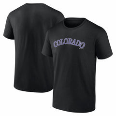 MLB Colorado Rockies Logo Athletic Wordmark T-Shirt