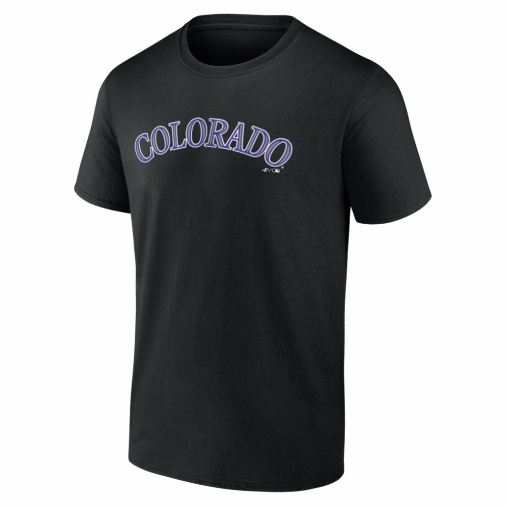 MLB Colorado Rockies Logo Athletic Wordmark T-Shirt
