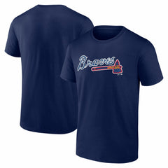 MLB Atlanta Braves Logo Athletic Wordmark T-Shirt