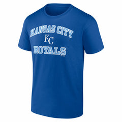 MLB Kansas City Royals Logo Athletic Heart and Soul T-Shirt