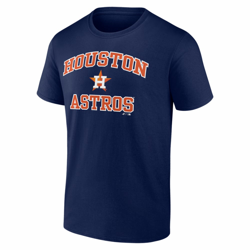 MLB Houston Astros Logo Athletic Heart and Soul T-Shirt