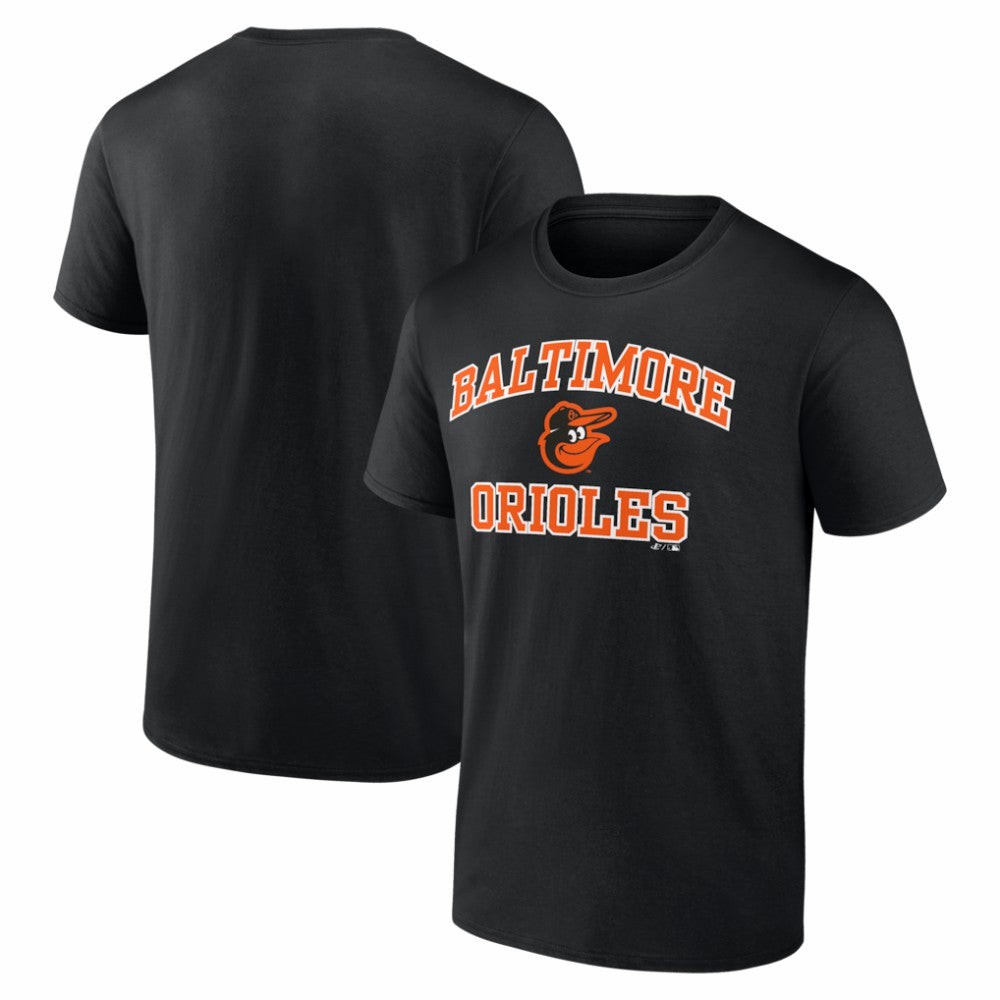 MLB Baltimore Orioles Logo Athletic Heart and Soul T-Shirt
