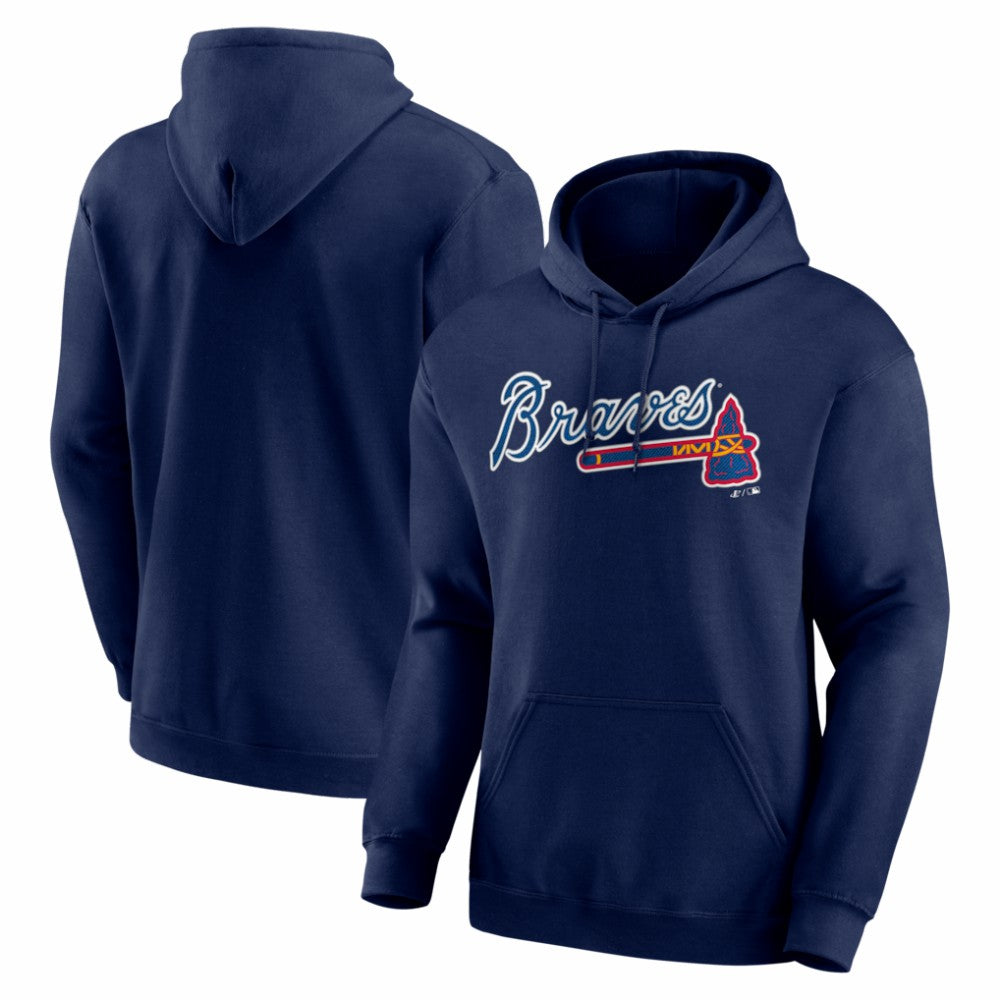 MLB Atlanta Braves Logo Athletic Wordmark Hoodie