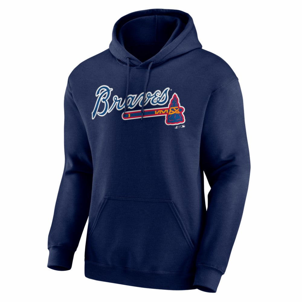 MLB Atlanta Braves Logo Athletic Wordmark Hoodie