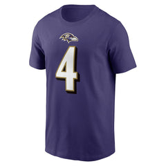 Zay Flowers  Player Name & Number T-Shirt - Baltimore Ravens