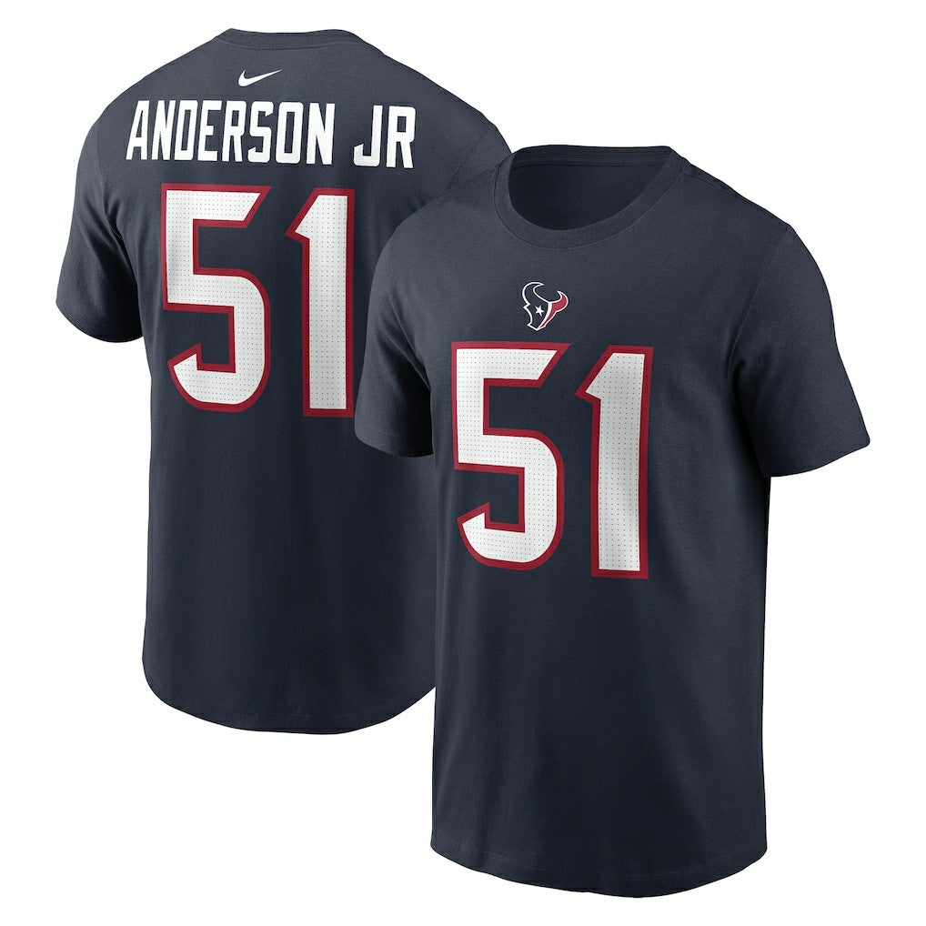 Will Anderson Jr.  Player Name & Number T-Shirt - Houston Texans