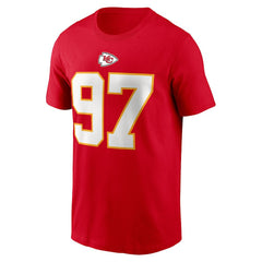 Felix Anudike-Uzomah  Player Name & Number T-Shirt - Kansas City Chiefs