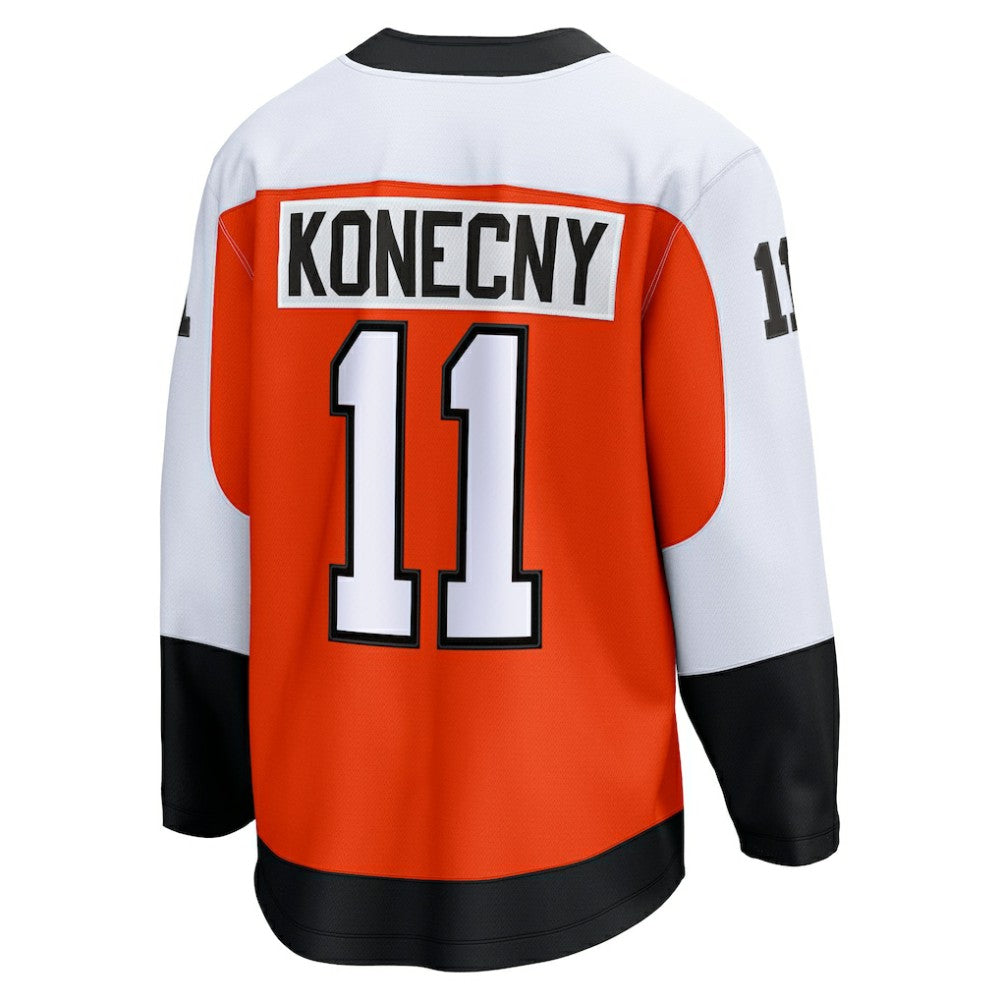 NHL Orange Travis Konecny Philadelphia Flyers Fanatics Home Breakaway Jersey