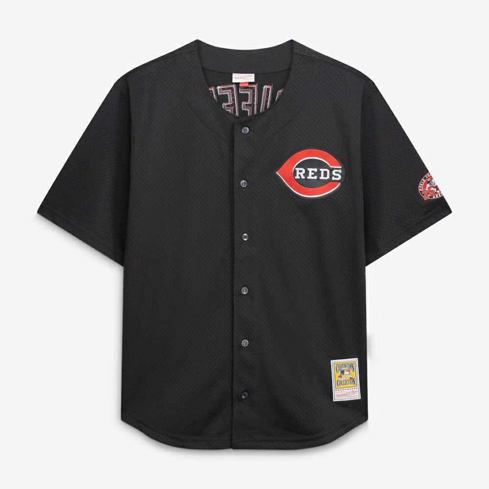 MLB Ken Griffey Jr. Cincinnati Reds Mitchell & Ness Big & Tall Cooperstown Mesh Batting Practice Jersey