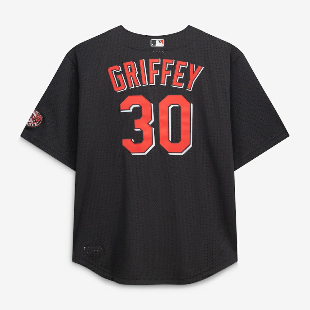 MLB Ken Griffey Jr. Cincinnati Reds Mitchell & Ness Big & Tall Cooperstown Mesh Batting Practice Jersey