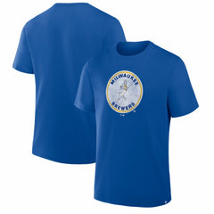 MLB Milwaukee Brewers Fanatics Vintage Logo Legacy T-Shirt