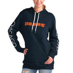 G-III 4Her by Carl Banks Women's Extra Inning Pullover Hoodie - Chicago Bears