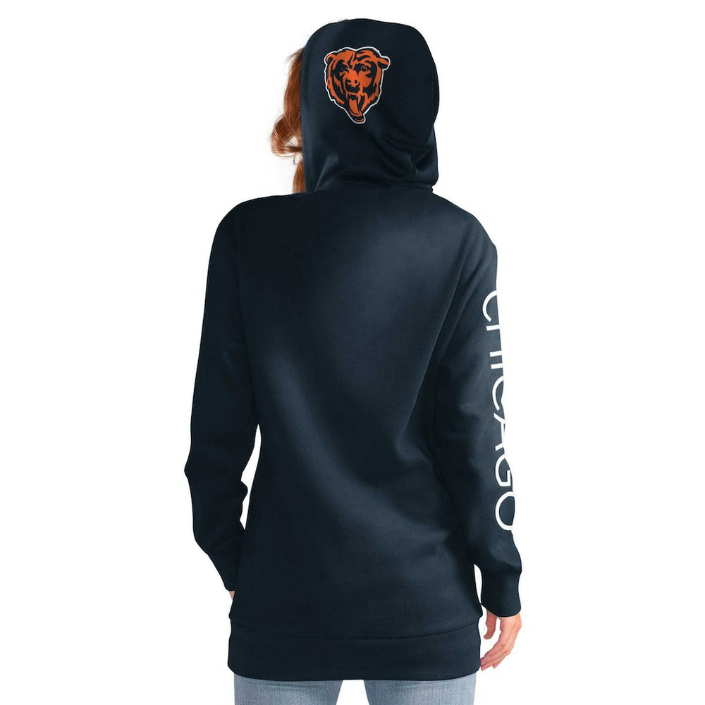 G-III 4Her by Carl Banks Women's Extra Inning Pullover Hoodie - Chicago Bears