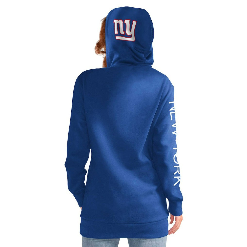 G-III 4Her by Carl Banks Women's Extra Inning Pullover Hoodie - New York Giants