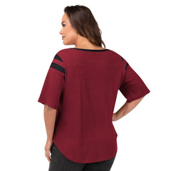 G-III 4Her by Carl Banks Women's Plus Size Linebacker T-Shirt - Arizona Cardinals