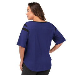 G-III 4Her by Carl Banks Women's Plus Size Linebacker T-Shirt - Baltimore Ravens