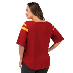 G-III 4Her by Carl Banks Women's Plus Size Linebacker T-Shirt - Kansas City Chiefs