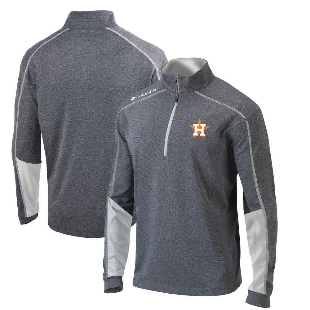 MLB Houston Astros Columbia Omni-Wick Shotgun 2.0 Quarter-Zip Pullover Top