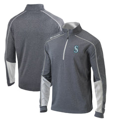 MLB Seattle Mariners Columbia Omni-Wick Shotgun 2.0 Quarter-Zip Pullover Top