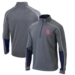 MLB St. Louis Cardinals Columbia Omni-Wick Shotgun 2.0 Quarter-Zip Pullover Top