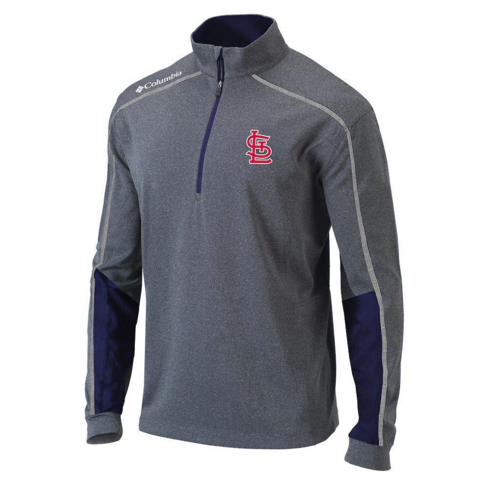 MLB St. Louis Cardinals Columbia Omni-Wick Shotgun 2.0 Quarter-Zip Pullover Top