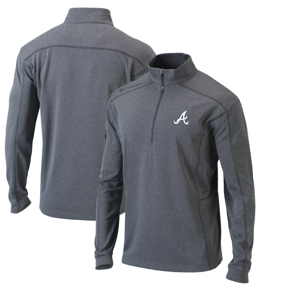 MLB Atlanta Braves Columbia Omni-Wick Shotgun Quarter-Zip Pullover Top