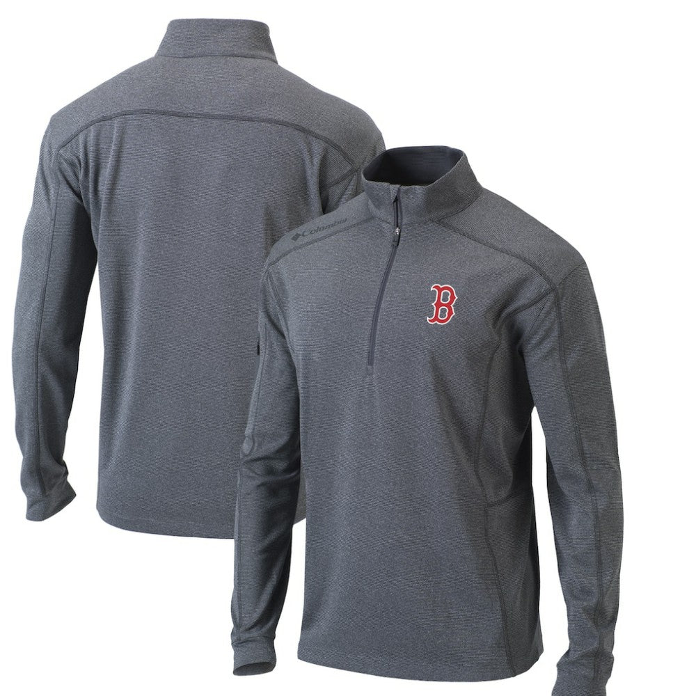 MLB Boston Red Sox Columbia Omni-Wick Shotgun Quarter-Zip Pullover Top