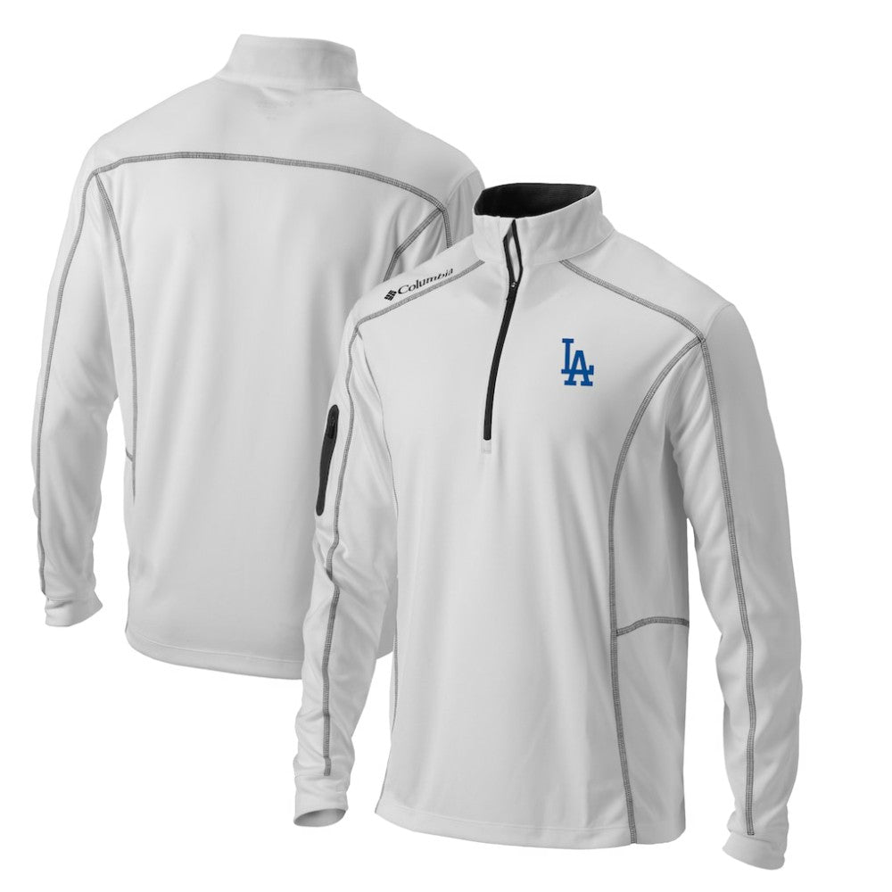 MLB Los Angeles Dodgers Columbia Omni-Wick Shotgun Quarter-Zip Pullover Top