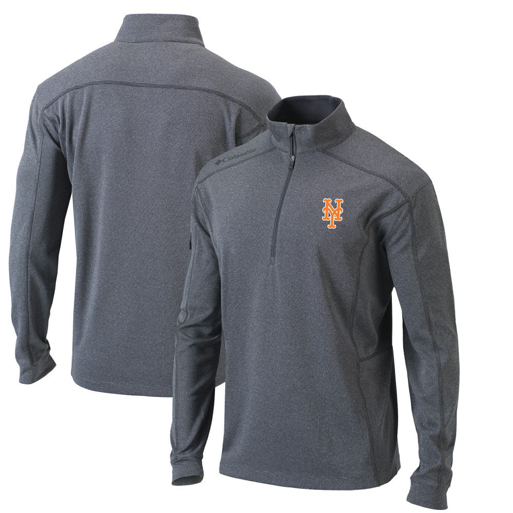 MLB New York Mets Columbia Omni-Wick Shotgun Quarter-Zip Pullover Top