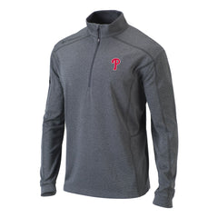 MLB Philadelphia Phillies Columbia Omni-Wick Shotgun Quarter-Zip Pullover Top