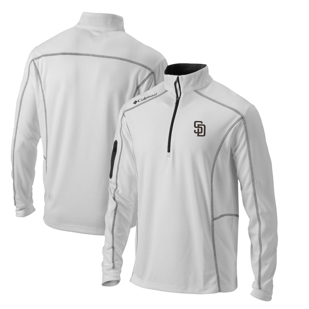 MLB San Diego Padres Columbia Omni-Wick Shotgun Quarter-Zip Pullover Top