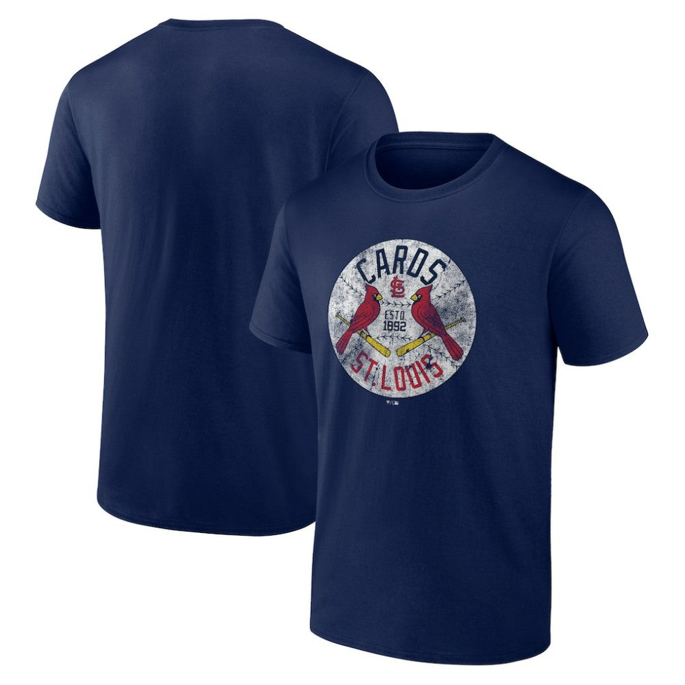 MLB St. Louis Cardinals Hometown Collection Vintage Cards T-Shirt
