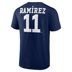 MLB Jose Ramirez Cleveland Guardians Player Icon Name & Number T-Shirt
