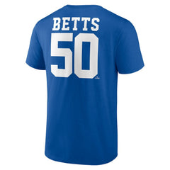 MLB Mookie Betts Los Angeles Dodgers Player Icon Name & Number T-Shirt