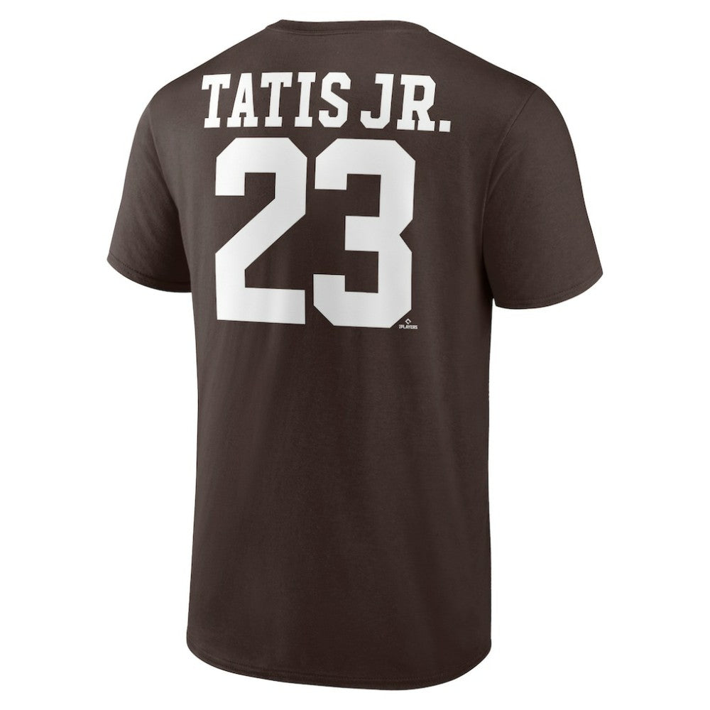 MLB Fernando Tatis Jr. San Diego Padres Player Icon Name & Number T-Shirt