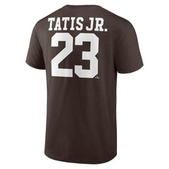 MLB Fernando Tatis Jr. San Diego Padres Player Icon Name & Number T-Shirt