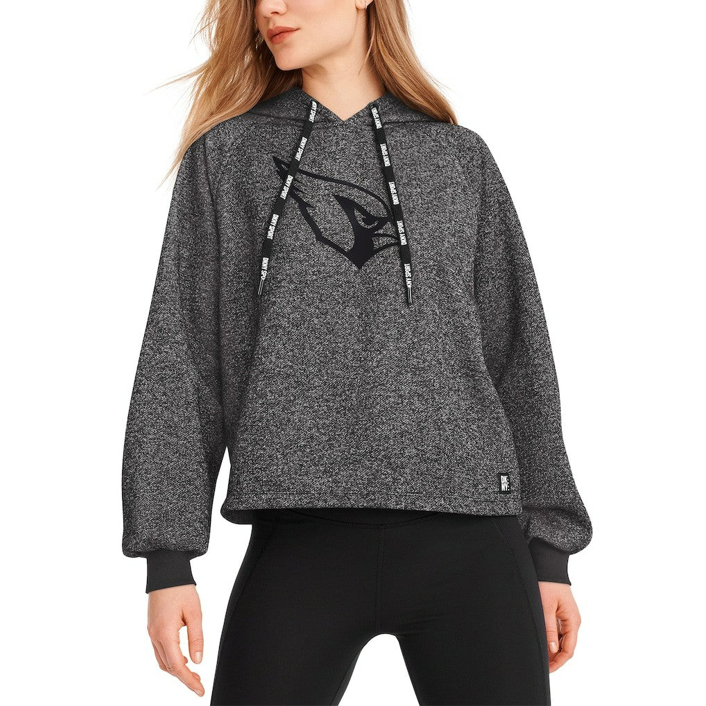 DKNY Sport Women's Debbie Dolman Raglan Pullover Hoodie - Arizona Cardinals