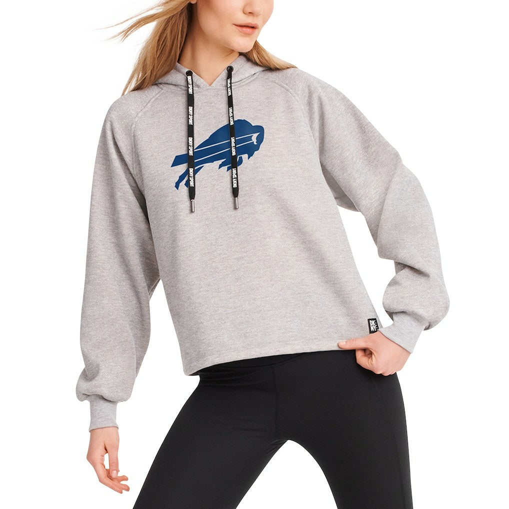 DKNY Sport Women's Debbie Dolman Raglan Pullover Hoodie - Buffalo Bills