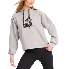 DKNY Sport Women's Debbie Dolman Raglan Pullover Hoodie - Cleveland Browns