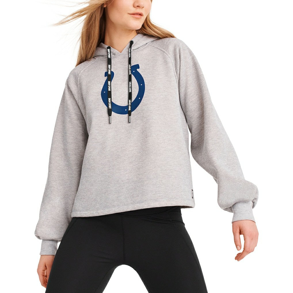 DKNY Sport Women's Debbie Dolman Raglan Pullover Hoodie - Indianapolis Colts