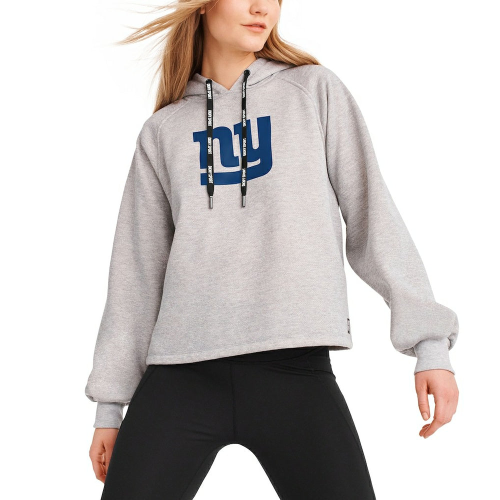 DKNY Sport Women's Debbie Dolman Raglan Pullover Hoodie - New York Giants