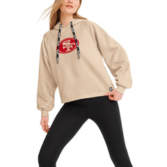 DKNY Sport Women's Debbie Dolman Raglan Pullover Hoodie - San Francisco 49ers