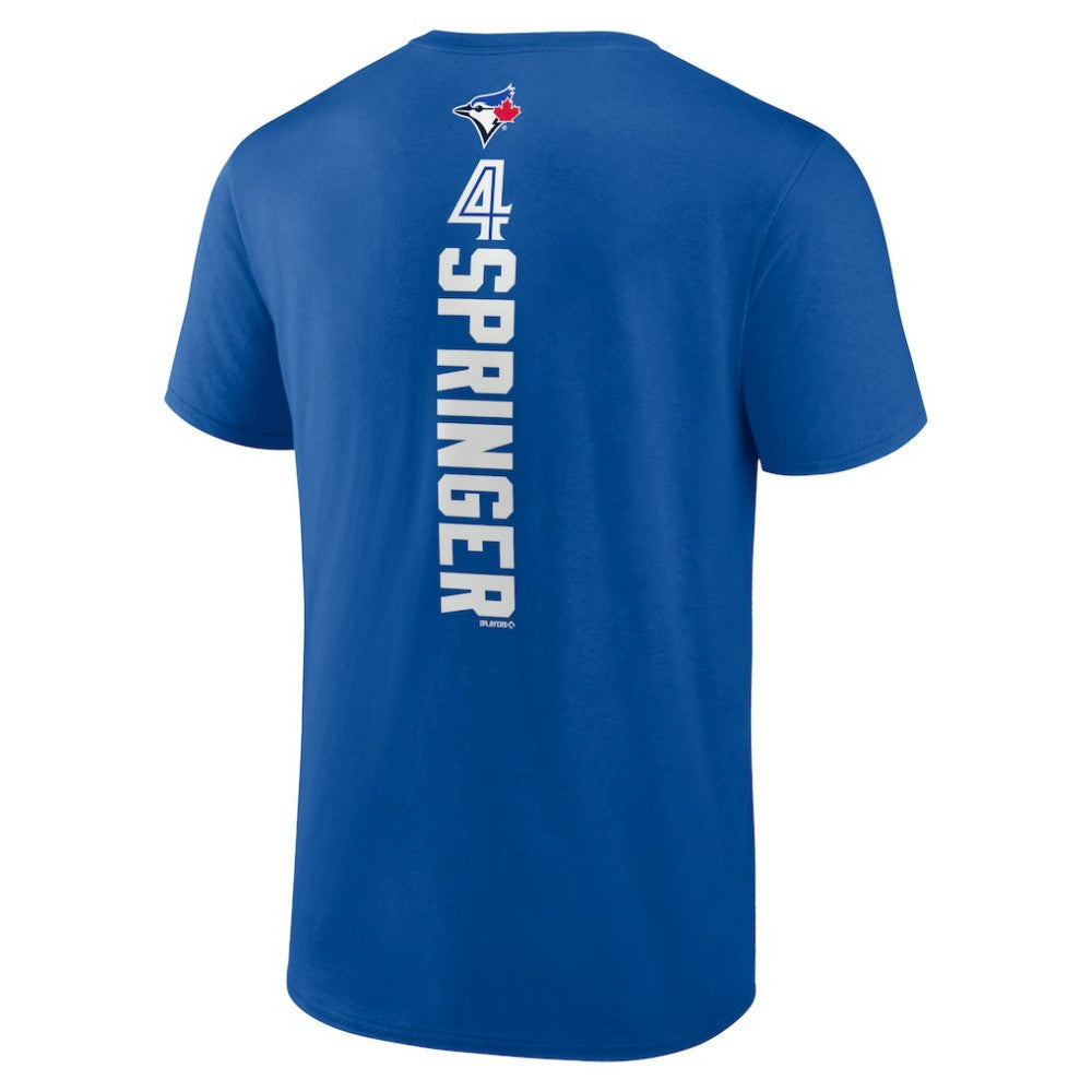 MLB George Springer Toronto Blue Jays Playmaker Name & Number T-Shirt