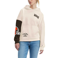 Tommy Hilfiger Women's Harriet Pullover Hoodie - Cleveland Browns