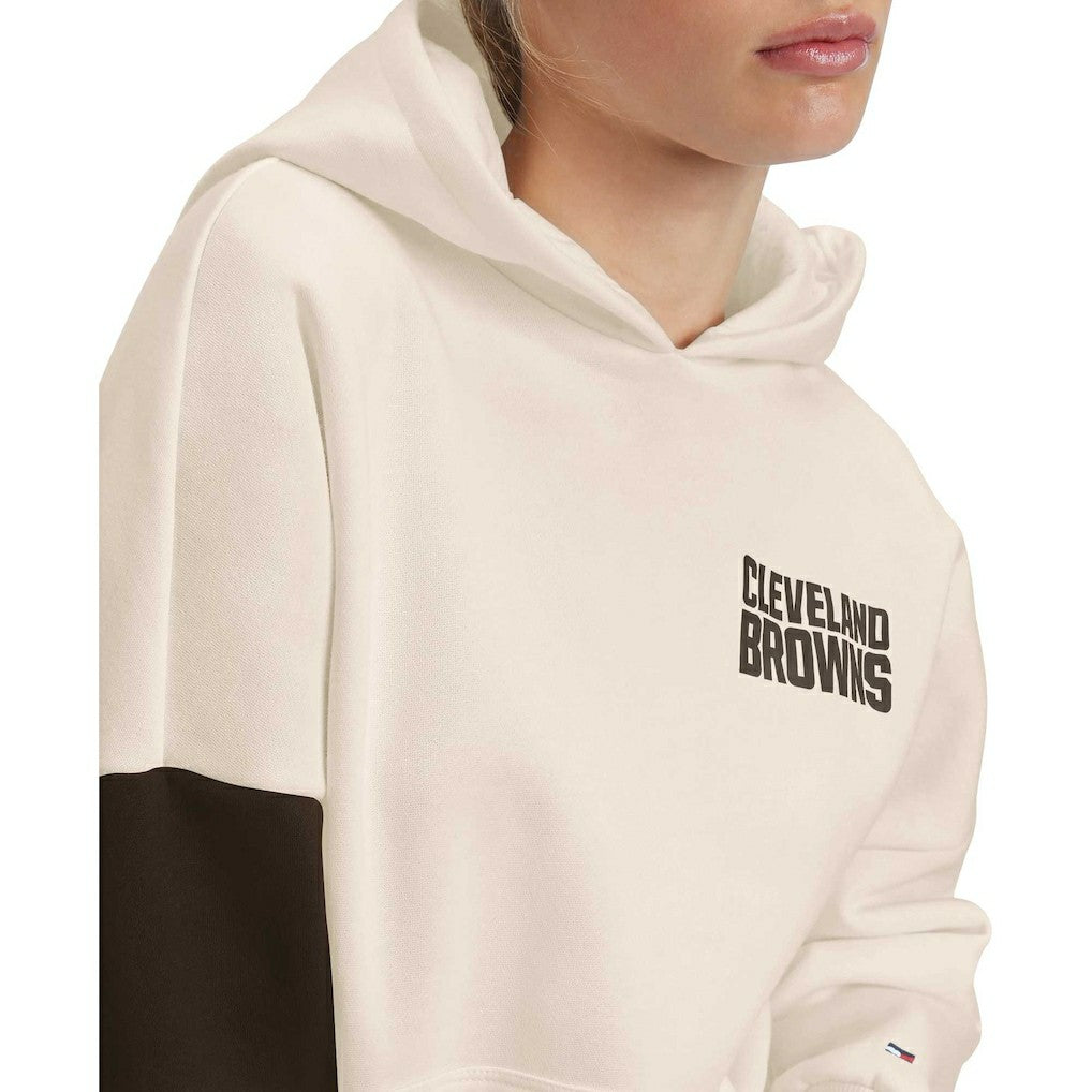 Tommy Hilfiger Women's Harriet Pullover Hoodie - Cleveland Browns