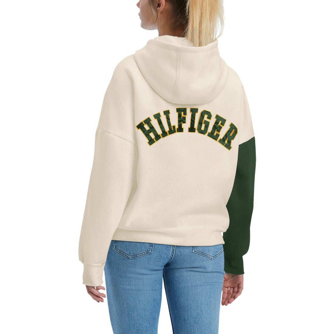 Tommy Hilfiger Women's Harriet Pullover Hoodie - Green Bay Packers