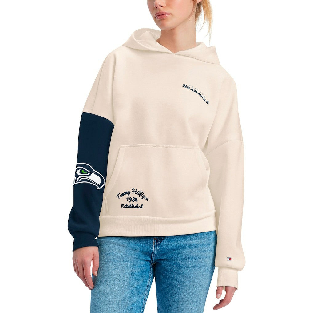 Tommy Hilfiger Women's Harriet Pullover Hoodie - Seattle Seahawks