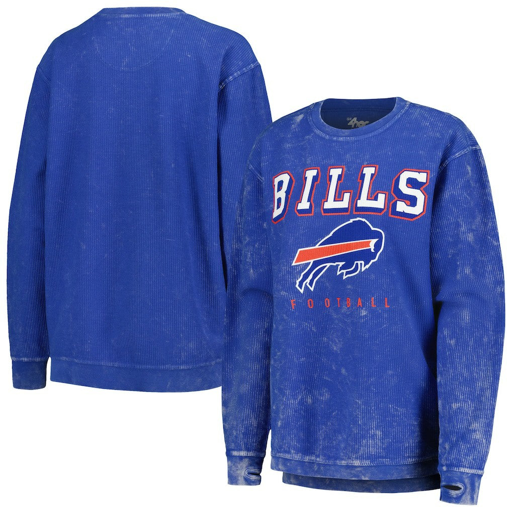 G-III 4Her by Carl Banks Women's Comfy Cord Pullover Sweatshirt - Buffalo Bills